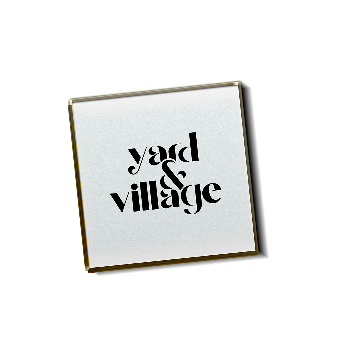 Yard and Village Lapel Pin